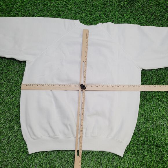 Vintage 80s Native-American Art Sweatshirt Women XL 22x23 USA - Picture 5 of 12